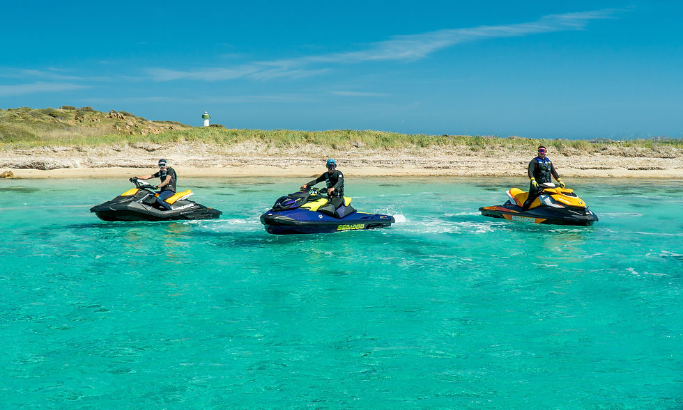 Moto d’acqua in Costa Smeralda