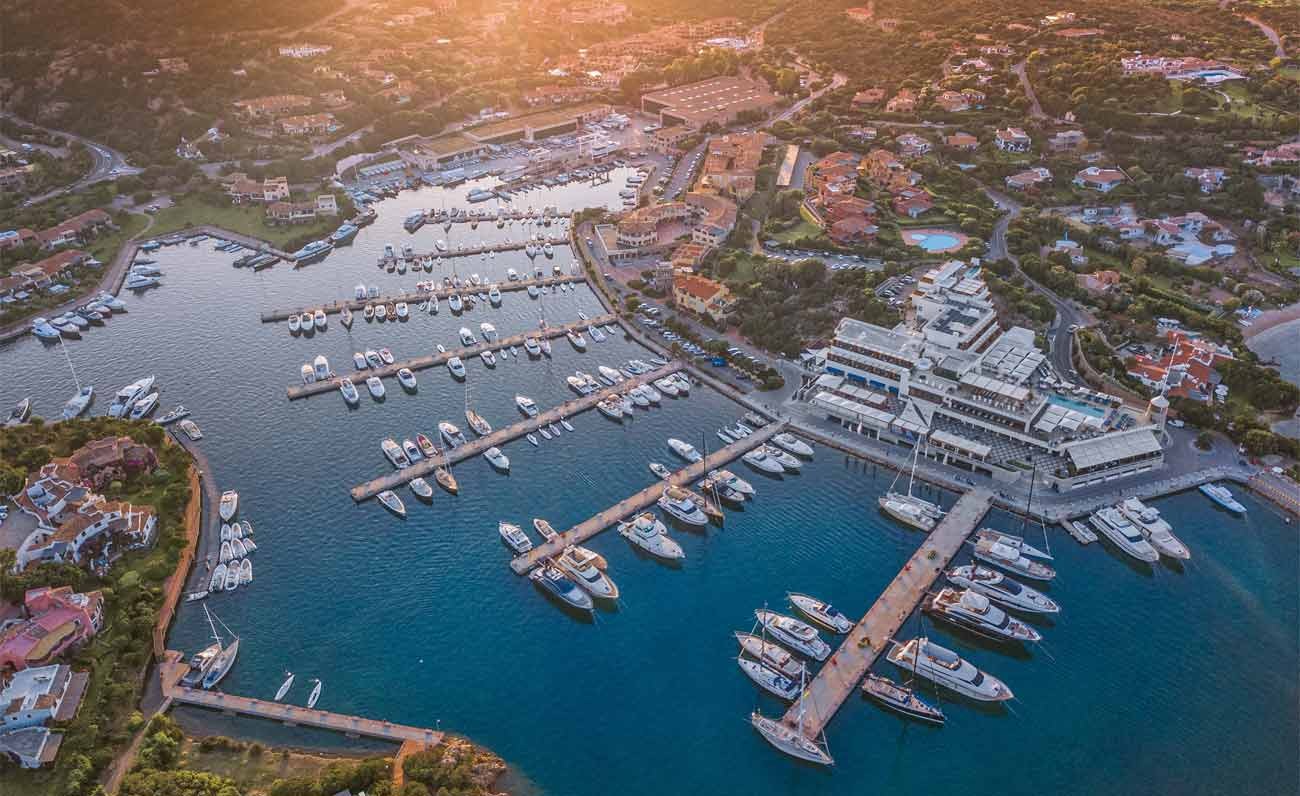 Porto Cervo e la sua marina in Costa Smeralda